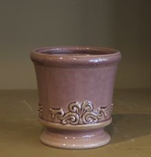 Qualified old pink potje  PTMD