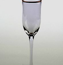 Champagneglas Goudboord J-Line
