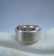 Aanschuifringen Plain 1e Gehalte Zilver